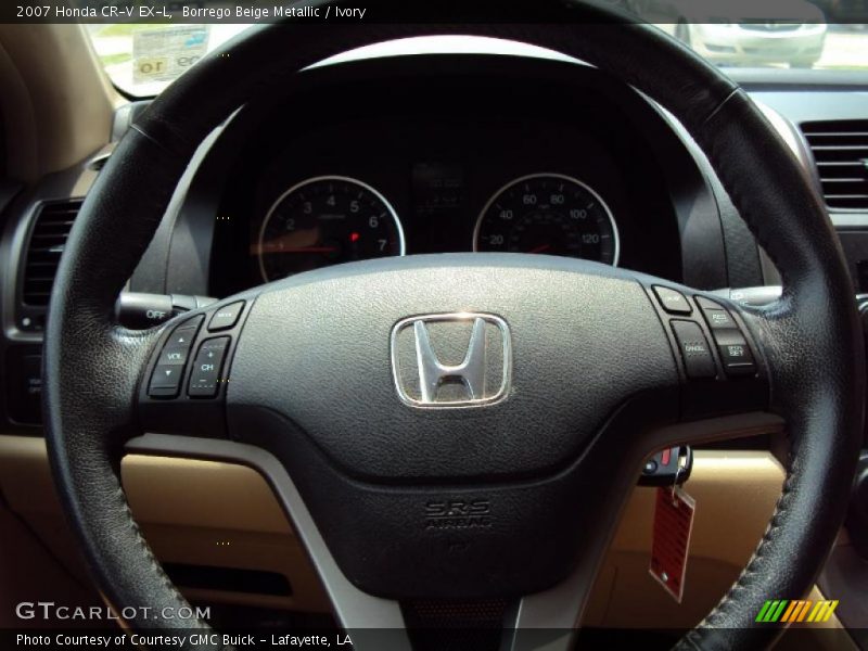 Borrego Beige Metallic / Ivory 2007 Honda CR-V EX-L