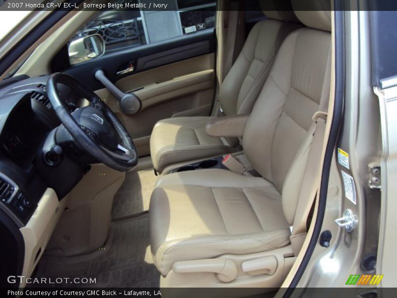 Borrego Beige Metallic / Ivory 2007 Honda CR-V EX-L