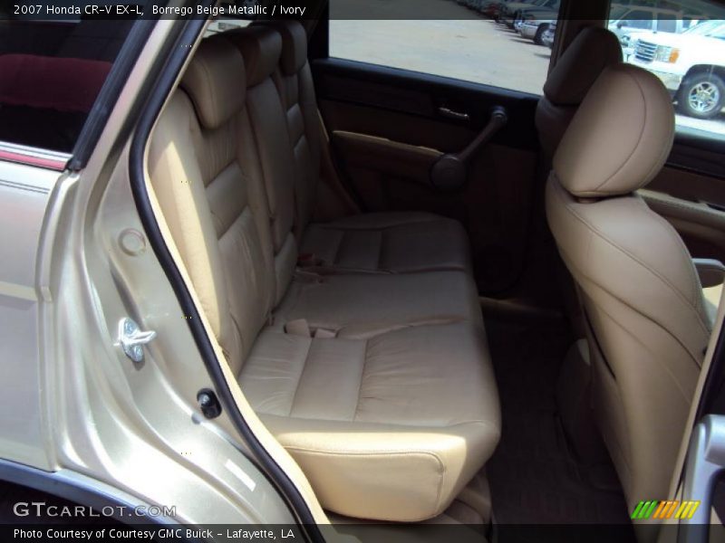 Borrego Beige Metallic / Ivory 2007 Honda CR-V EX-L