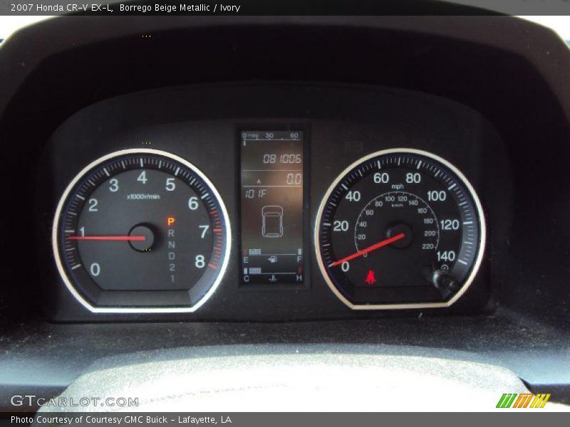 Borrego Beige Metallic / Ivory 2007 Honda CR-V EX-L