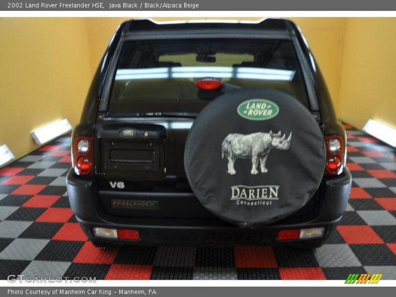 Java Black / Black/Alpaca Beige 2002 Land Rover Freelander HSE
