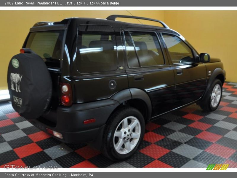 Java Black / Black/Alpaca Beige 2002 Land Rover Freelander HSE