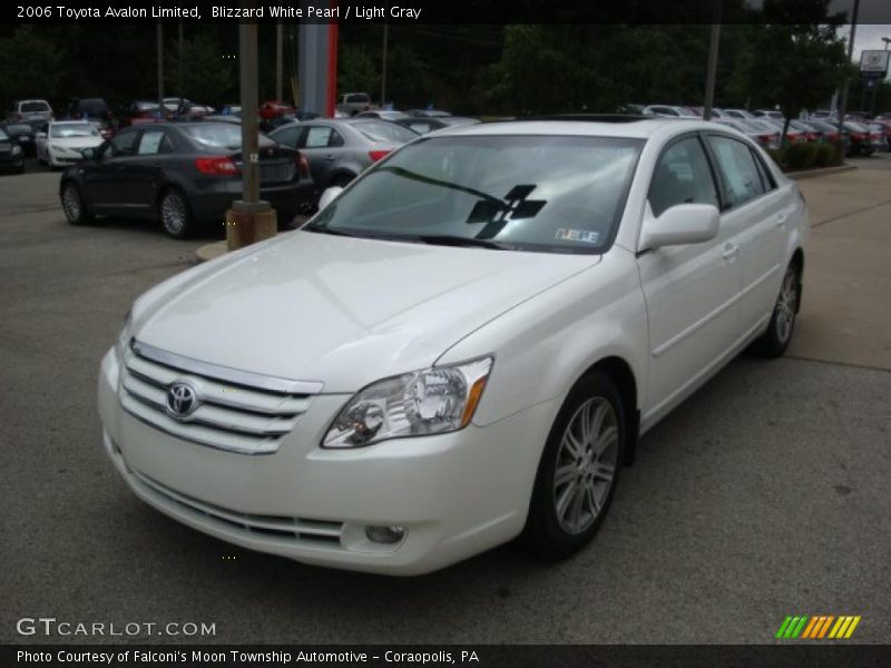 Blizzard White Pearl / Light Gray 2006 Toyota Avalon Limited