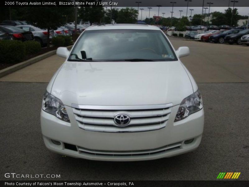 Blizzard White Pearl / Light Gray 2006 Toyota Avalon Limited