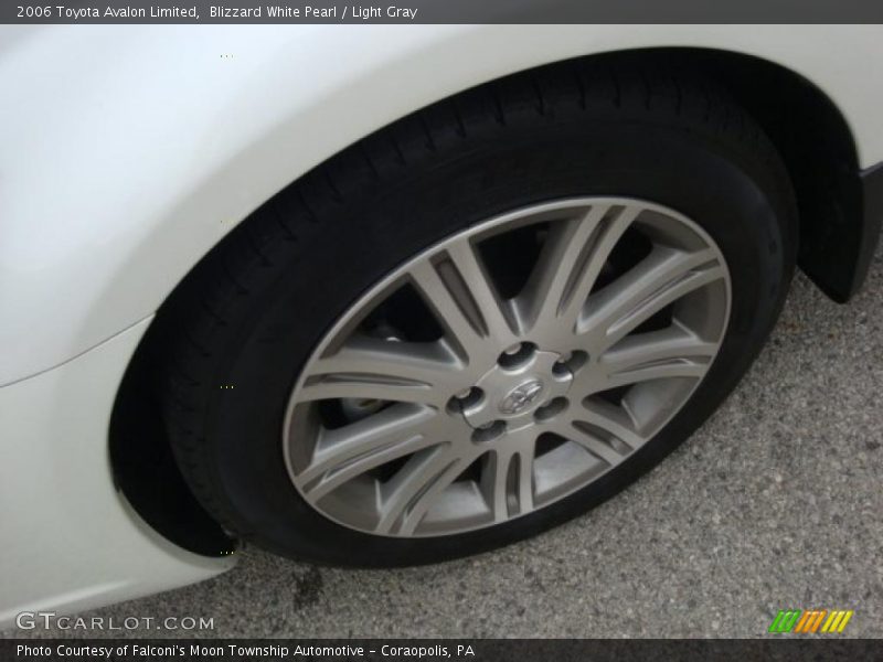 Blizzard White Pearl / Light Gray 2006 Toyota Avalon Limited