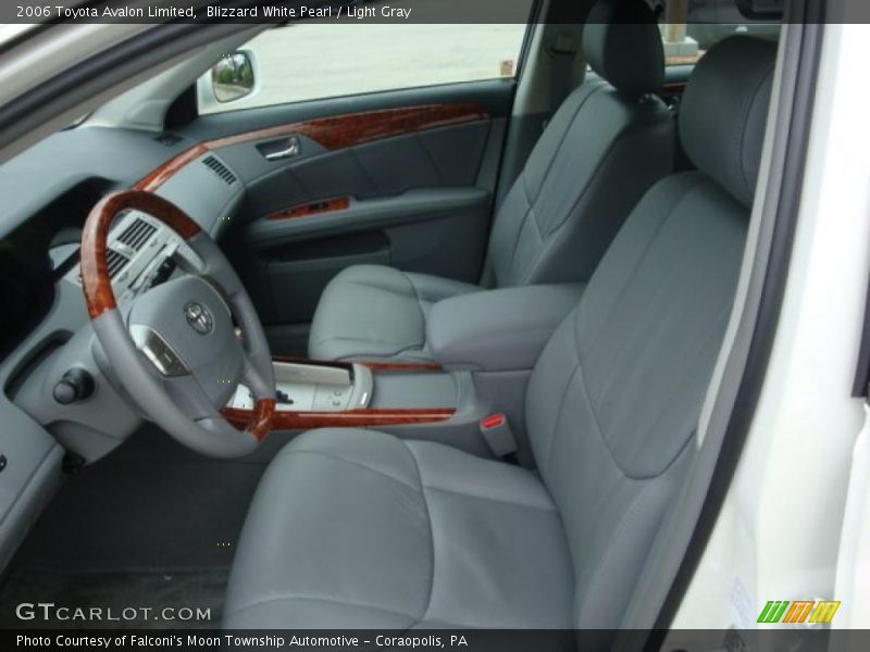 Blizzard White Pearl / Light Gray 2006 Toyota Avalon Limited