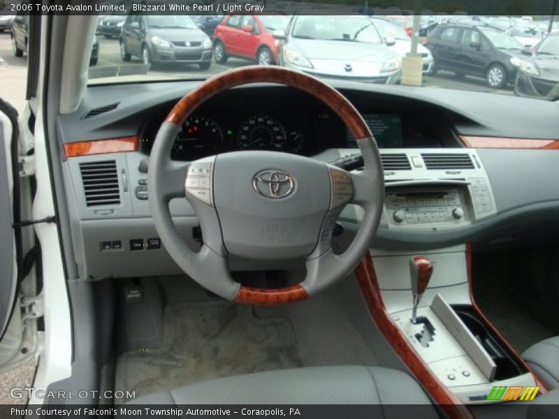 Blizzard White Pearl / Light Gray 2006 Toyota Avalon Limited