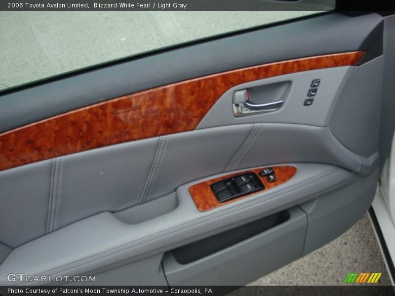 Blizzard White Pearl / Light Gray 2006 Toyota Avalon Limited