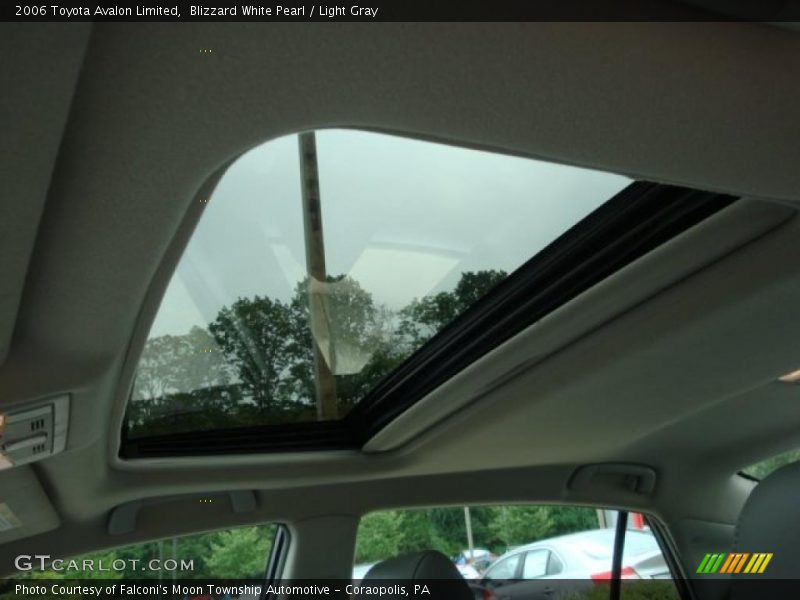 Blizzard White Pearl / Light Gray 2006 Toyota Avalon Limited
