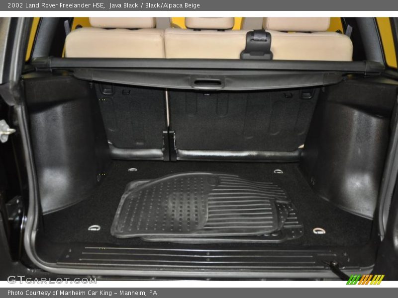 Java Black / Black/Alpaca Beige 2002 Land Rover Freelander HSE