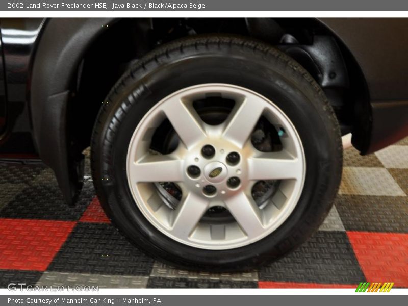 Java Black / Black/Alpaca Beige 2002 Land Rover Freelander HSE