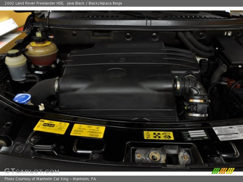 Java Black / Black/Alpaca Beige 2002 Land Rover Freelander HSE