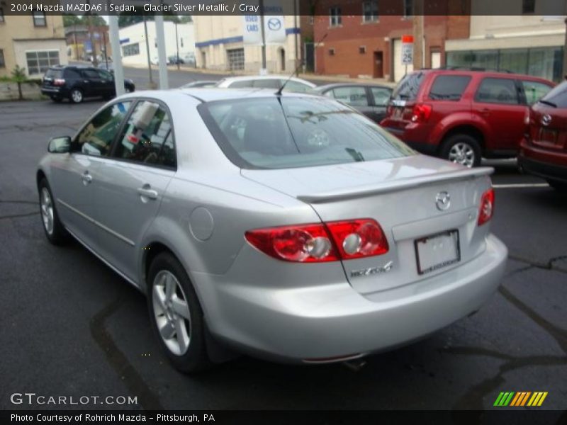 Glacier Silver Metallic / Gray 2004 Mazda MAZDA6 i Sedan