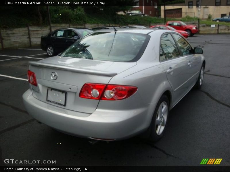 Glacier Silver Metallic / Gray 2004 Mazda MAZDA6 i Sedan