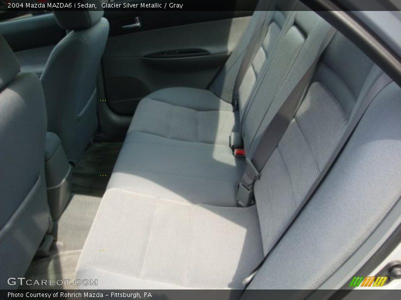 Glacier Silver Metallic / Gray 2004 Mazda MAZDA6 i Sedan