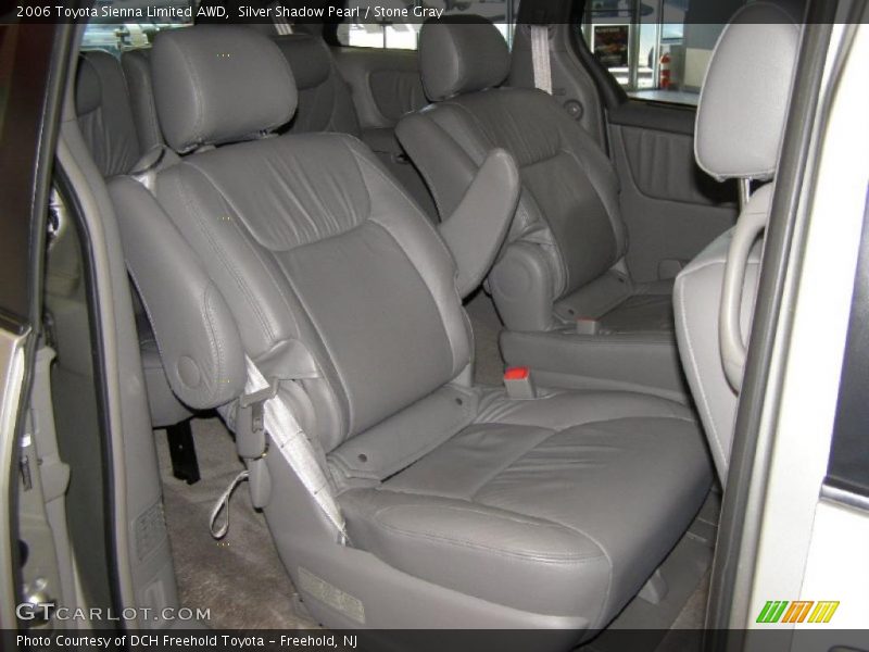 Silver Shadow Pearl / Stone Gray 2006 Toyota Sienna Limited AWD