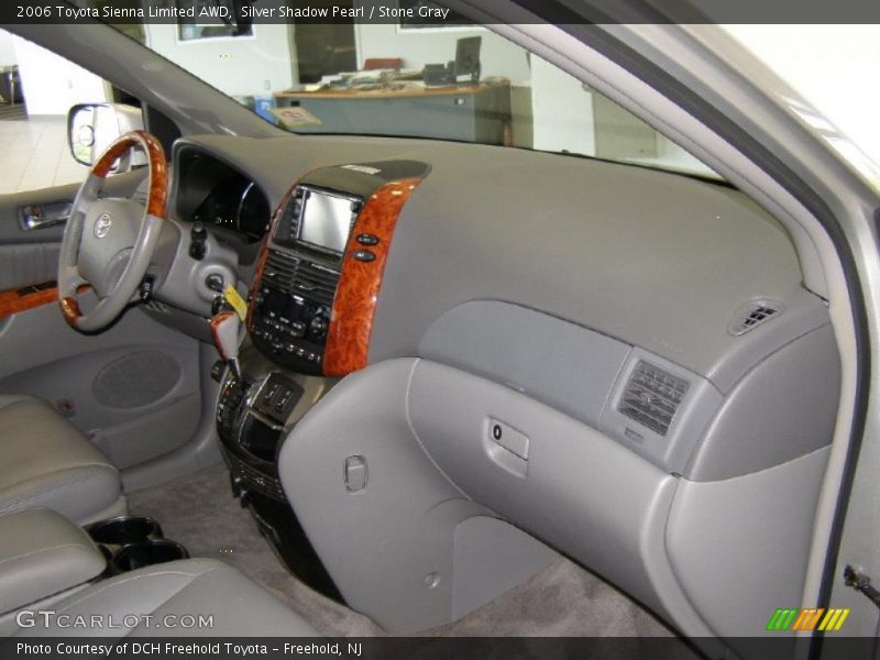 Silver Shadow Pearl / Stone Gray 2006 Toyota Sienna Limited AWD