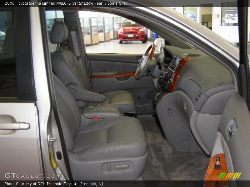 Silver Shadow Pearl / Stone Gray 2006 Toyota Sienna Limited AWD