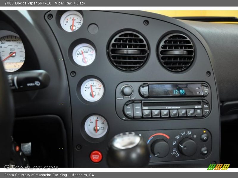 Viper Red / Black 2005 Dodge Viper SRT-10