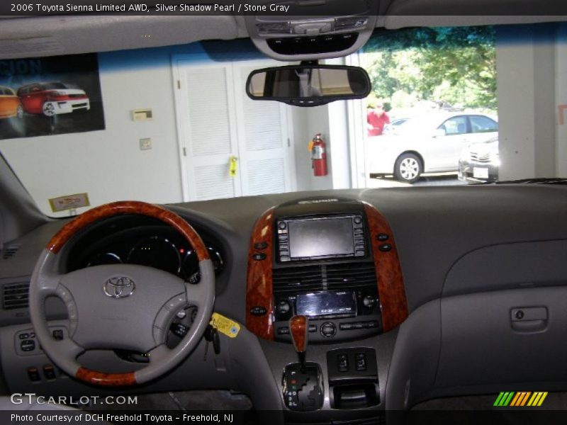 Silver Shadow Pearl / Stone Gray 2006 Toyota Sienna Limited AWD