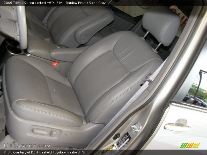 Silver Shadow Pearl / Stone Gray 2006 Toyota Sienna Limited AWD