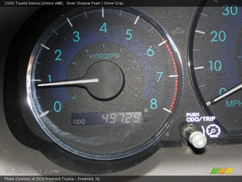 Silver Shadow Pearl / Stone Gray 2006 Toyota Sienna Limited AWD