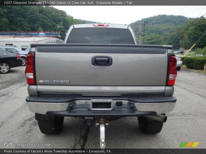 Graystone Metallic / Tan 2007 Chevrolet Silverado 2500HD Classic LS Crew Cab 4x4
