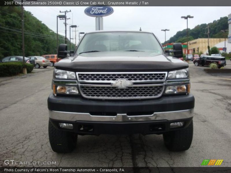 Graystone Metallic / Tan 2007 Chevrolet Silverado 2500HD Classic LS Crew Cab 4x4
