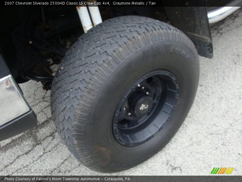 Graystone Metallic / Tan 2007 Chevrolet Silverado 2500HD Classic LS Crew Cab 4x4