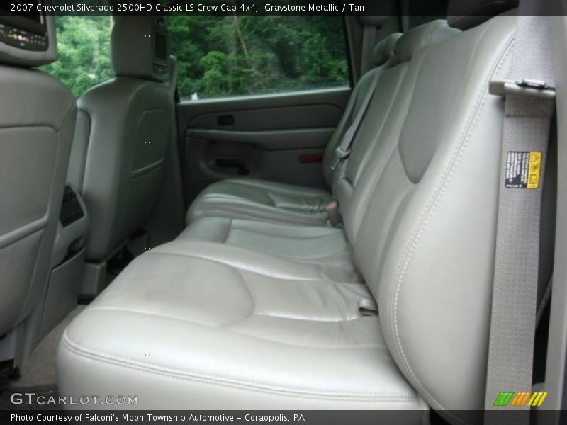 Graystone Metallic / Tan 2007 Chevrolet Silverado 2500HD Classic LS Crew Cab 4x4