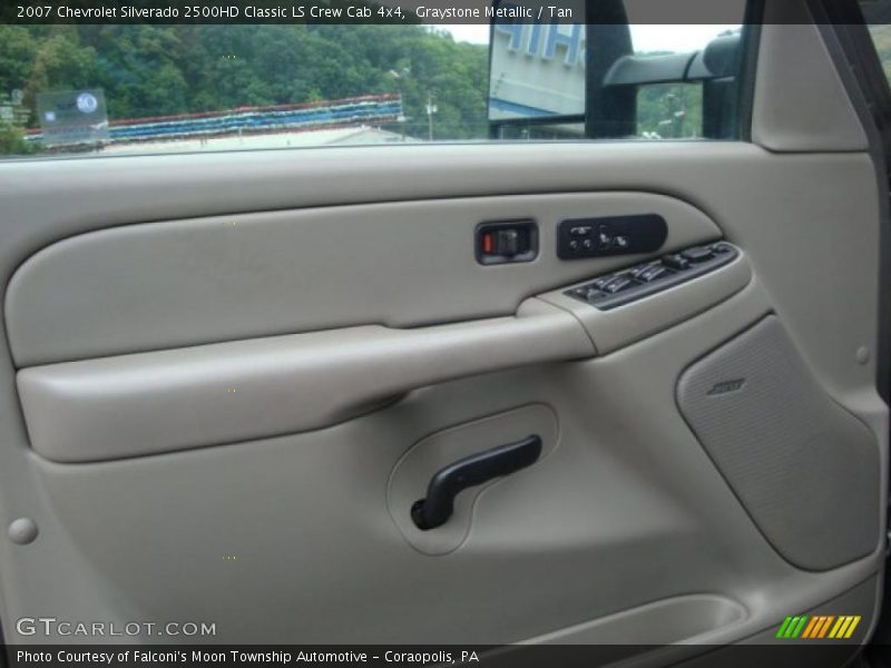 Graystone Metallic / Tan 2007 Chevrolet Silverado 2500HD Classic LS Crew Cab 4x4