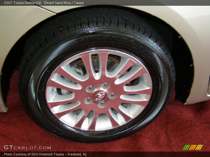 Desert Sand Mica / Taupe 2007 Toyota Sienna XLE