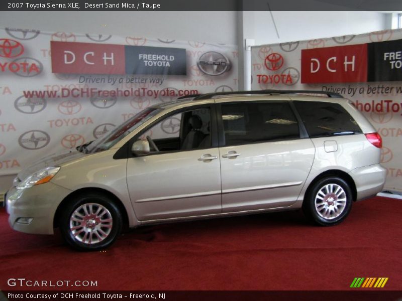 Desert Sand Mica / Taupe 2007 Toyota Sienna XLE