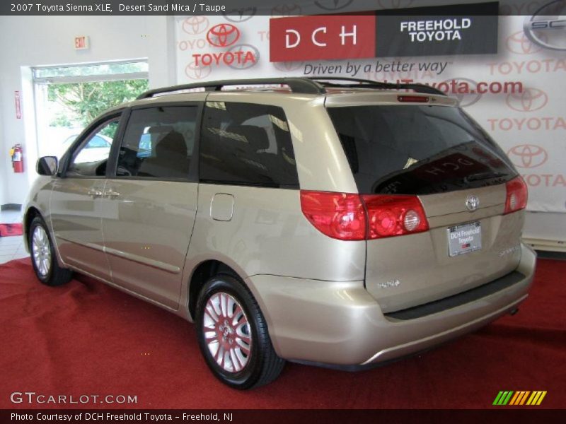 Desert Sand Mica / Taupe 2007 Toyota Sienna XLE