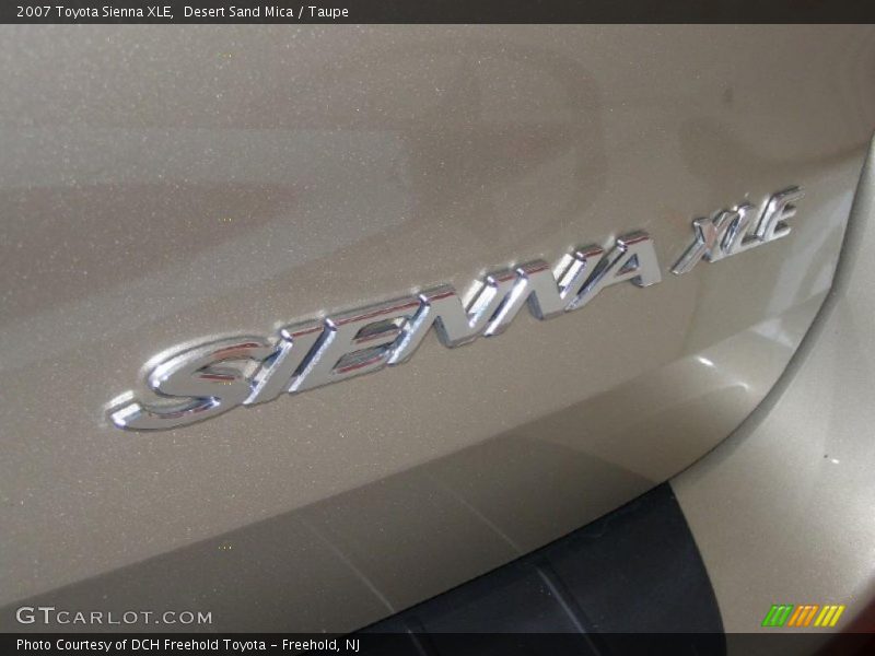 Desert Sand Mica / Taupe 2007 Toyota Sienna XLE