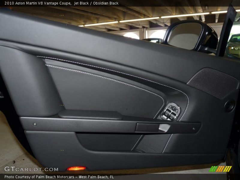 Jet Black / Obsidian Black 2010 Aston Martin V8 Vantage Coupe