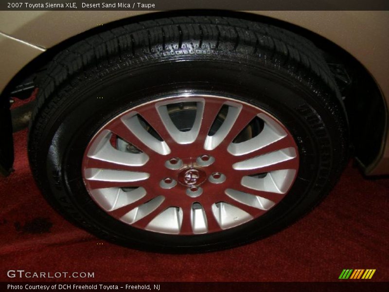 Desert Sand Mica / Taupe 2007 Toyota Sienna XLE