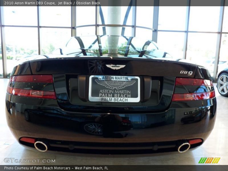 Jet Black / Obsidian Black 2010 Aston Martin DB9 Coupe