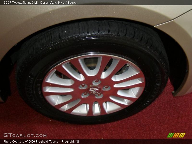 Desert Sand Mica / Taupe 2007 Toyota Sienna XLE