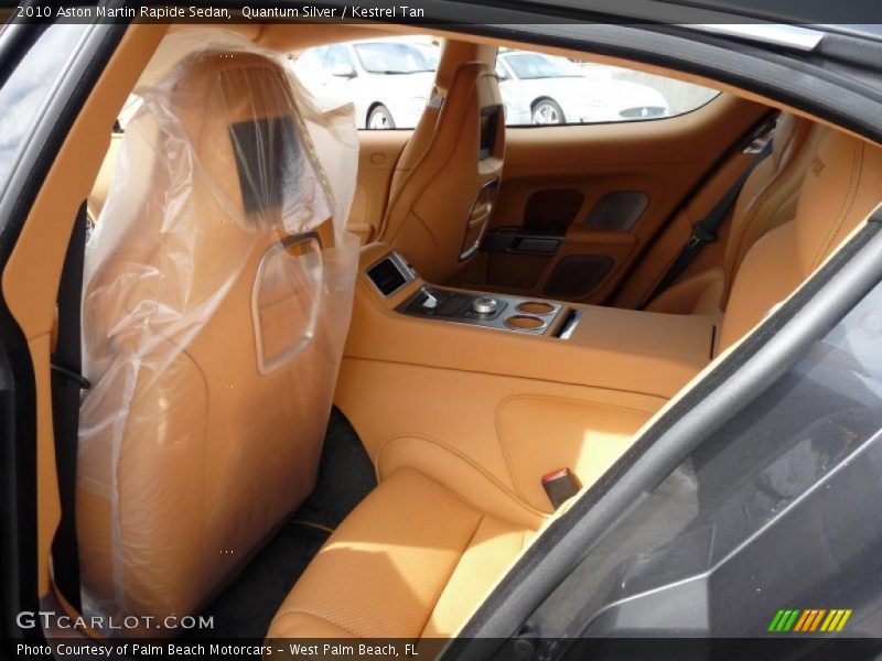 Quantum Silver / Kestrel Tan 2010 Aston Martin Rapide Sedan