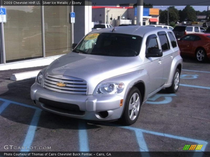 Silver Ice Metallic / Ebony 2009 Chevrolet HHR LS