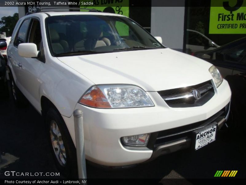 Taffeta White / Saddle 2002 Acura MDX Touring