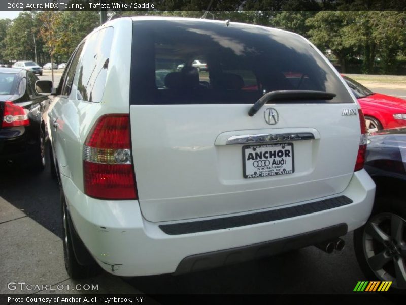 Taffeta White / Saddle 2002 Acura MDX Touring