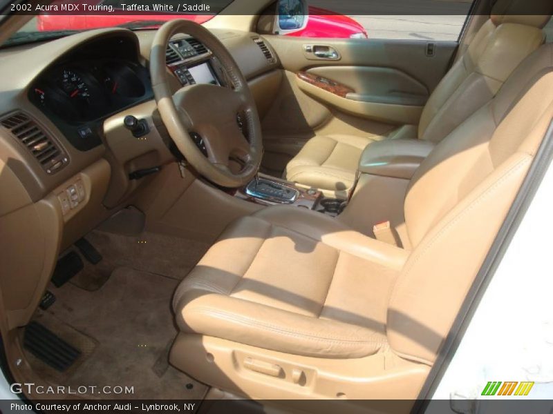 Taffeta White / Saddle 2002 Acura MDX Touring