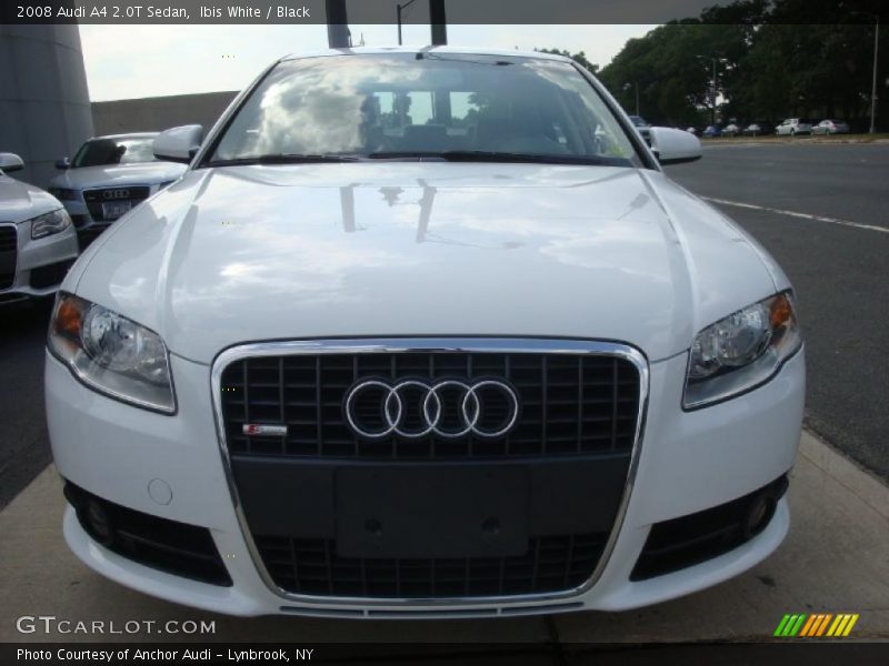 Ibis White / Black 2008 Audi A4 2.0T Sedan