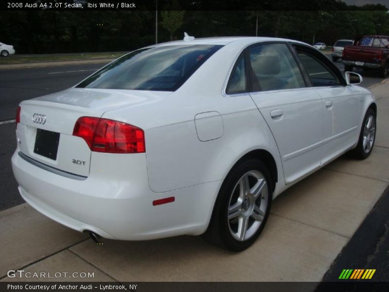 Ibis White / Black 2008 Audi A4 2.0T Sedan