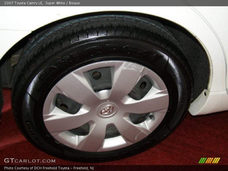 Super White / Bisque 2007 Toyota Camry LE