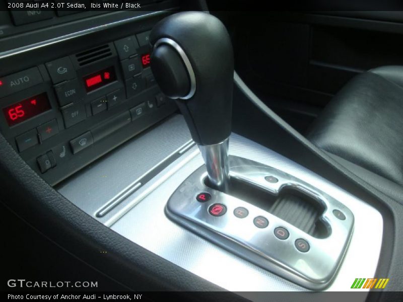 Ibis White / Black 2008 Audi A4 2.0T Sedan