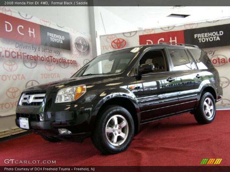 Formal Black / Saddle 2008 Honda Pilot EX 4WD