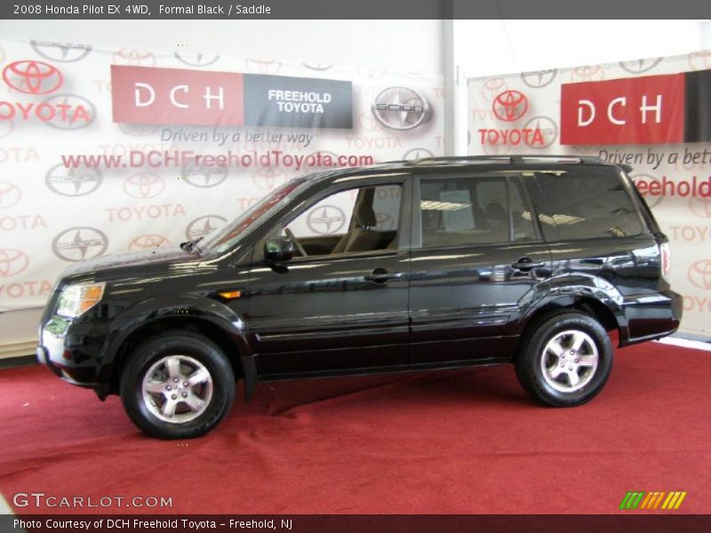 Formal Black / Saddle 2008 Honda Pilot EX 4WD
